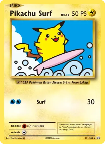 Pikachu Surf · 111