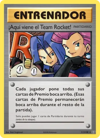 ¡Aquí viene el Team Rocket! · 113