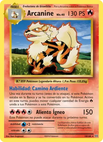 Arcanine · 18