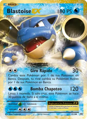 Blastoise EX · 21