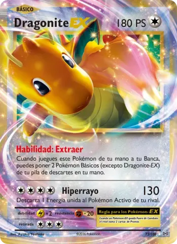 Dragonite EX · 72