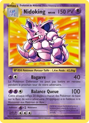 Nidoking · 45