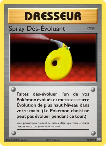 Spray Dés-Évoluant · 76
