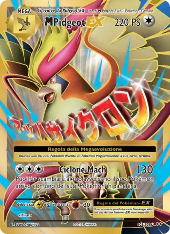 M Pidgeot EX · 105