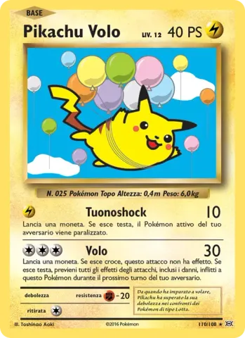 Pikachu Volo · 110