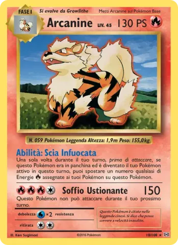 Arcanine · 18