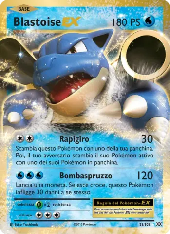 Blastoise EX · 21