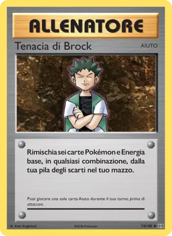 Tenacia di Brock · 74