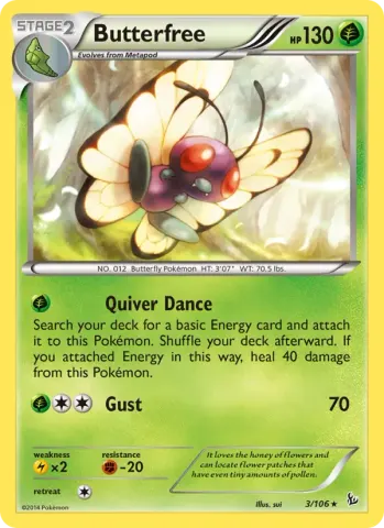 Butterfree · 3