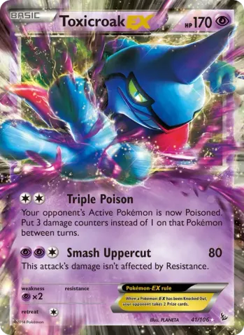 Toxicroak EX · 41