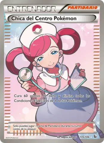 Chica del Centro Pokémon · 105