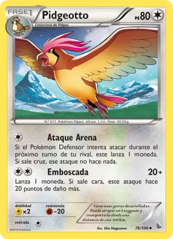 Pidgeotto · 76
