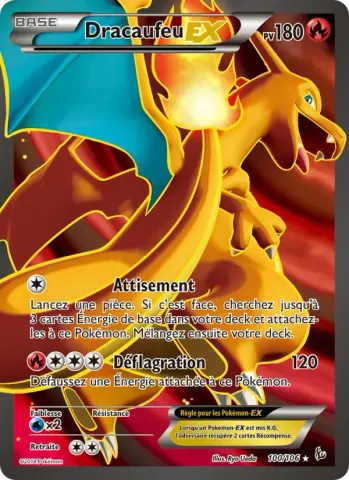 Dracaufeu EX · 100