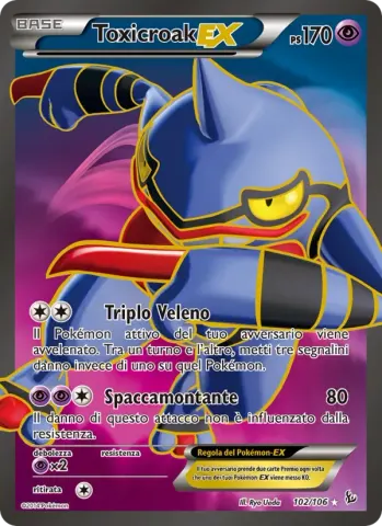 Toxicroak EX · 102