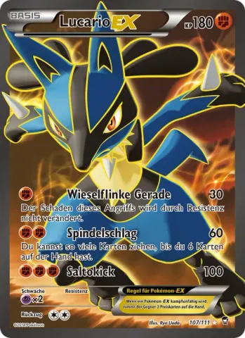 Lucario EX · 107
