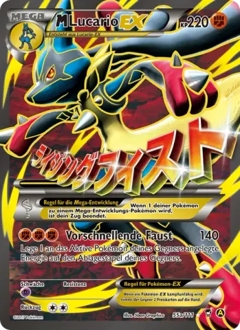 M Lucario EX · 55a