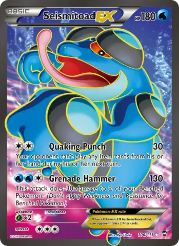 Seismitoad EX · 106