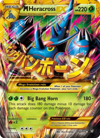 M Heracross EX · 112