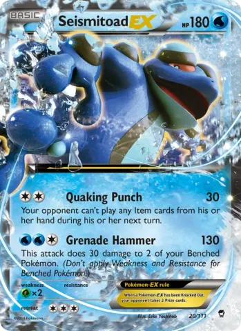 Seismitoad EX · 20