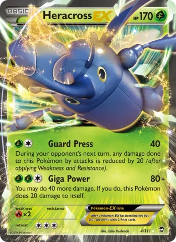 Heracross EX · 4