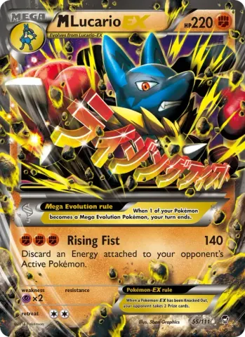 M Lucario EX · 55