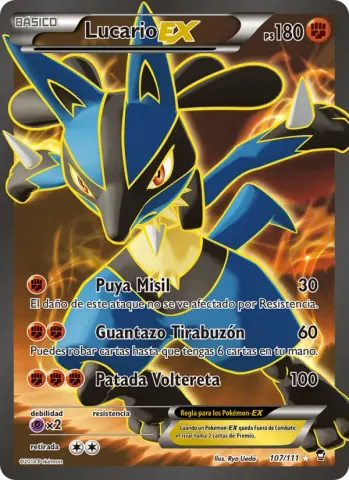 Lucario EX · 107
