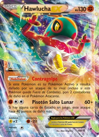 Hawlucha EX · 64
