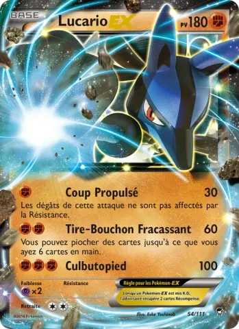 Lucario EX · 54