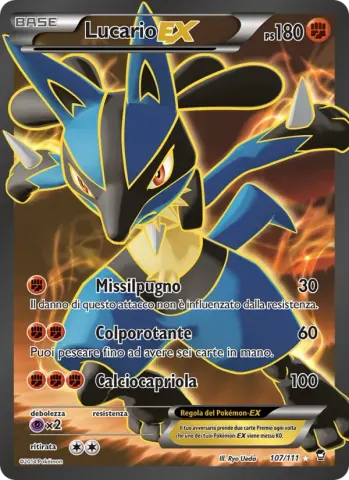 Lucario EX · 107