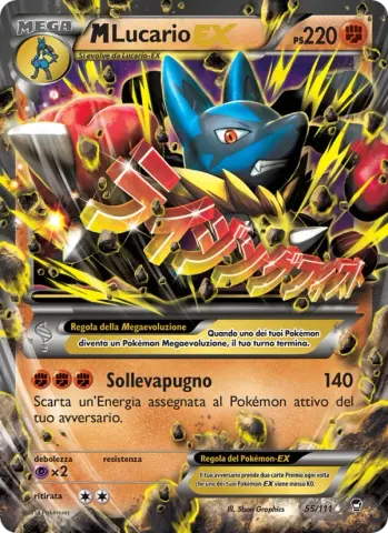M Lucario EX · 55