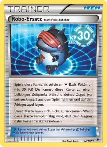 Robo-Ersatz Team Flare-Zubehör · 102