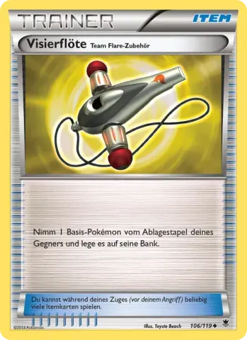 Visierflöte Team Flare-Zubehör · 106