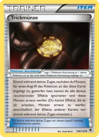 Trickmünze · 108