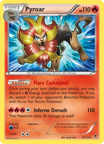 Pyroar · 12