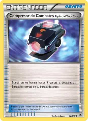 Compresor de Combates Equipo del Team Flare · 92