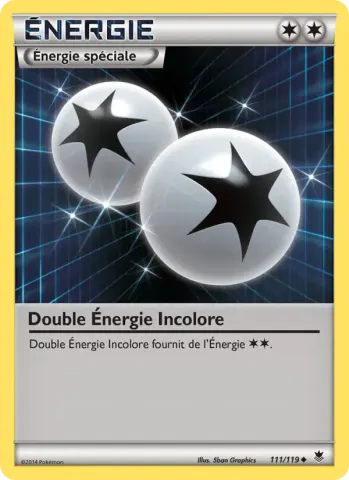Double Énergie Incolore · 111