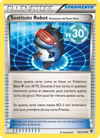 Sostituto Robot [Dotazione del Team Flare] · 102