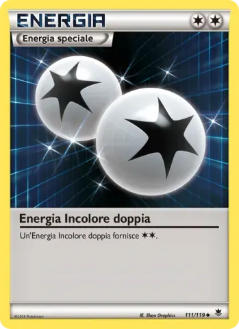 Energia Incolore doppia · 111