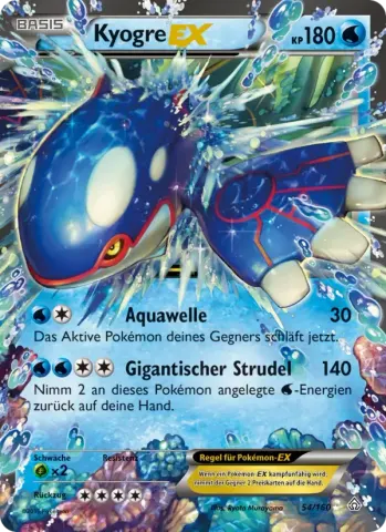 Kyogre EX · 54