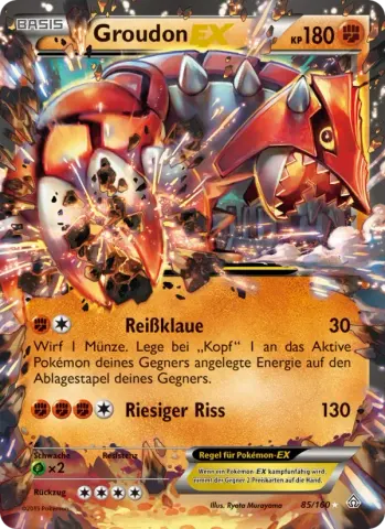 Groudon EX · 85