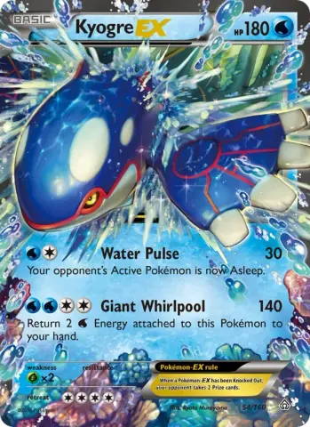 Kyogre EX · 54