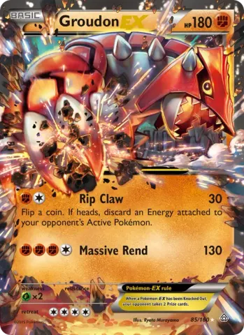 Groudon EX · 85