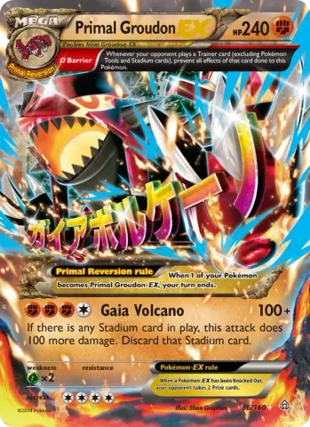Primal Groudon EX · 86