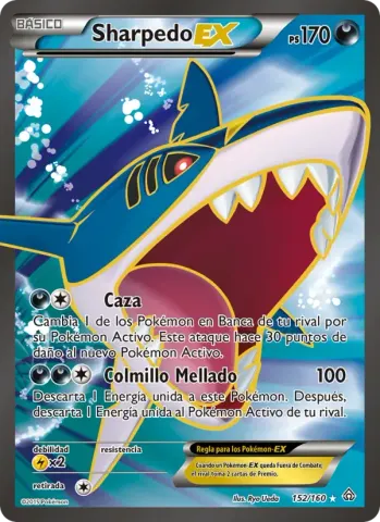 Sharpedo EX · 152