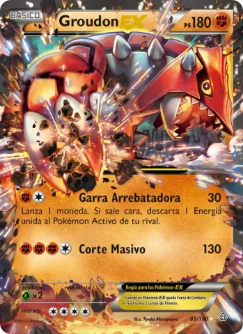 Groudon EX · 85