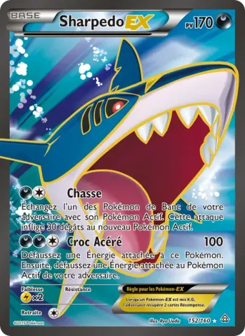Sharpedo EX · 152