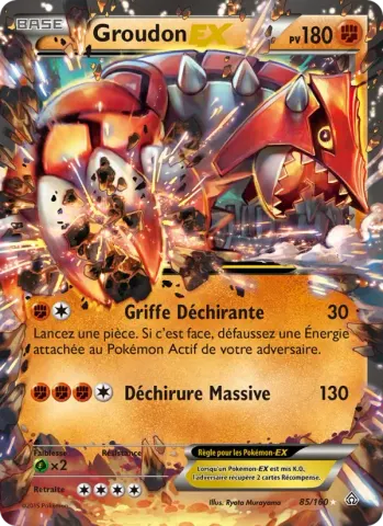 Groudon EX · 85