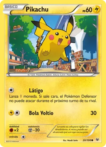 Pikachu · 20