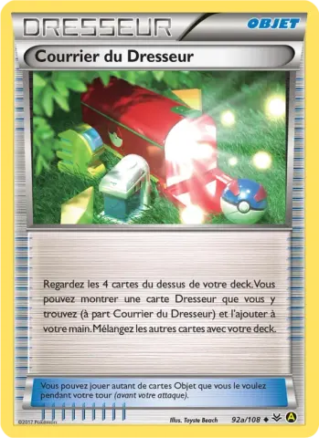 Courrier du Dresseur · 92a