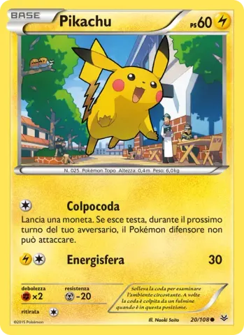 Pikachu · 20